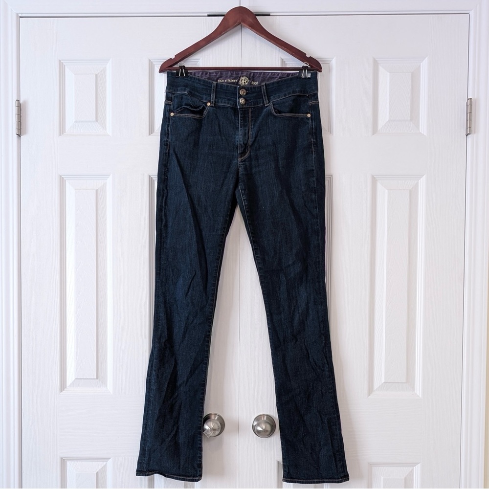 Authentic Y2K Vintage Skinny & Rich Women’s High Waisted Dark Wash Size 31